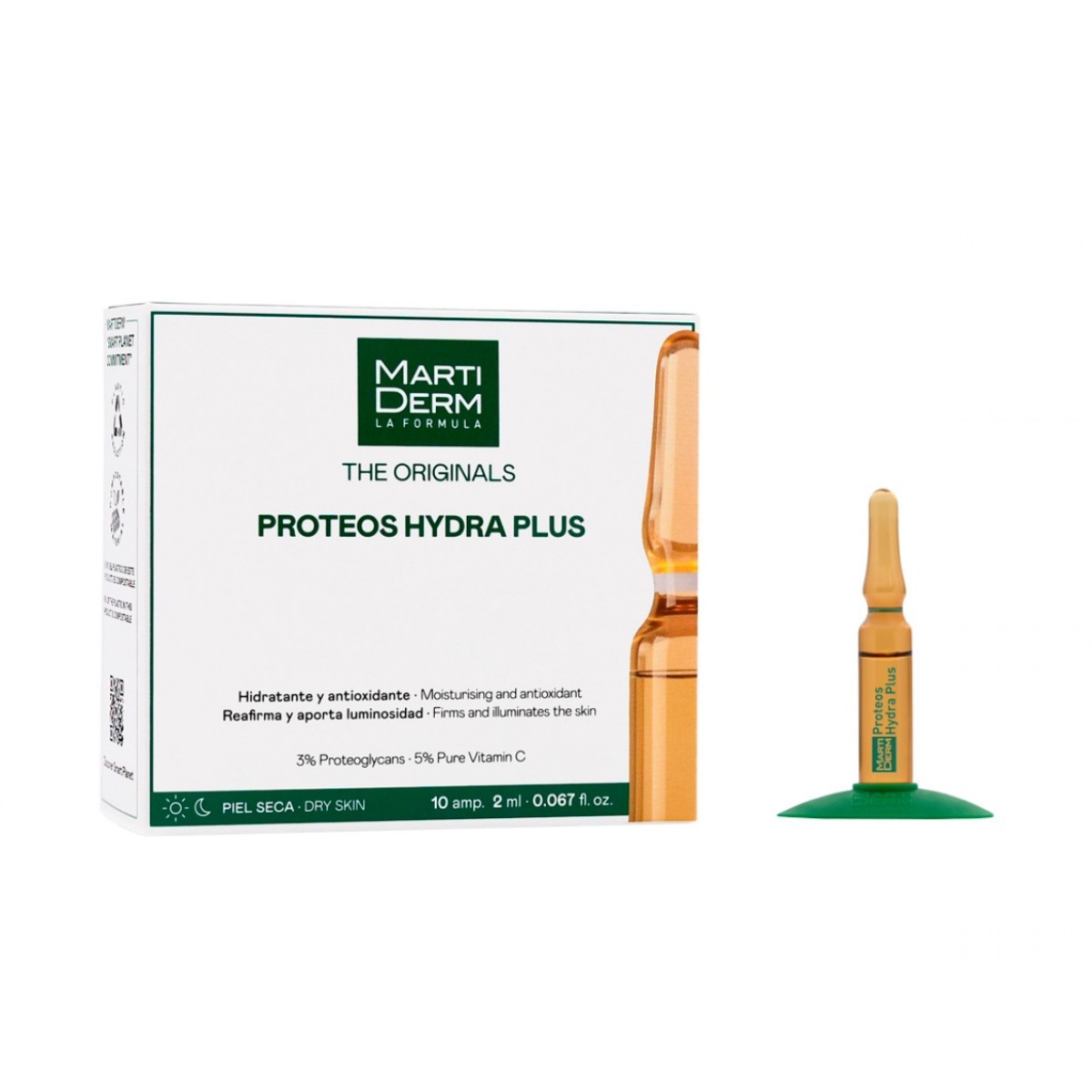 Ампулы Martiderm PROTEOS HYDRA PLUS 10 шт