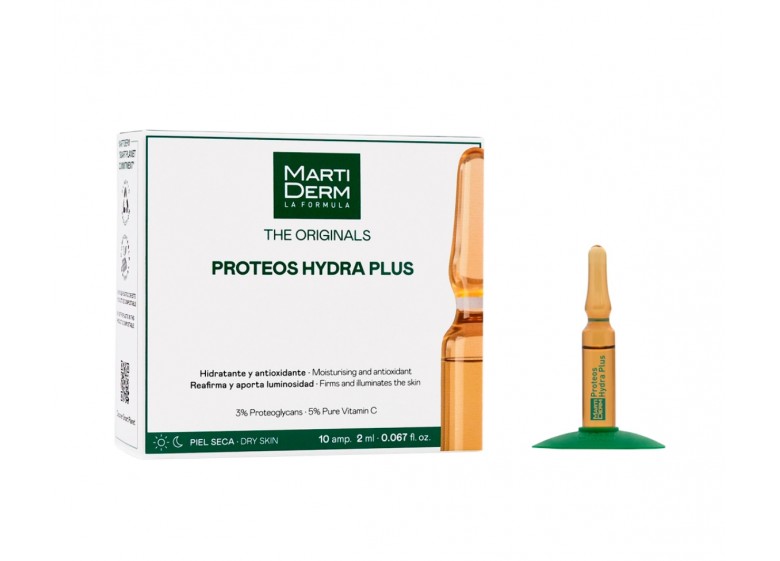 Ампулы Martiderm PROTEOS HYDRA PLUS 10 шт