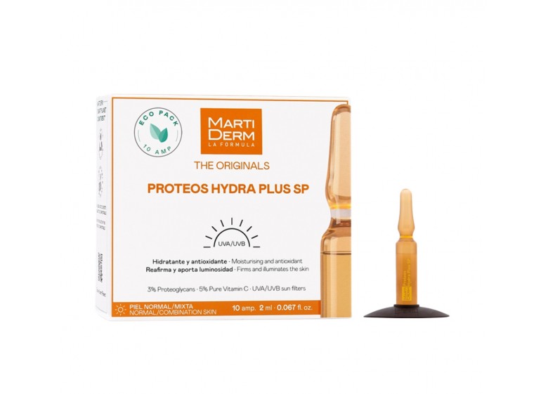 Ампулы Martiderm PROTEOS HYDRA PLUS SP 10 шт
